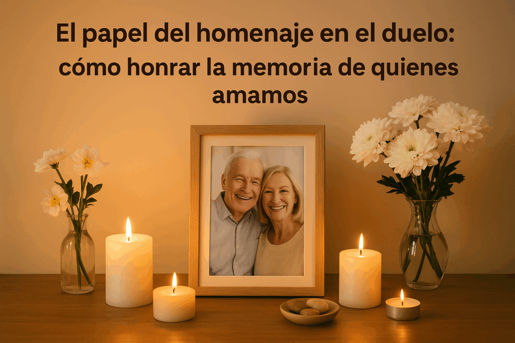 El papel del homenaje en el duelo: cómo honrar la memoria de quienes amamos