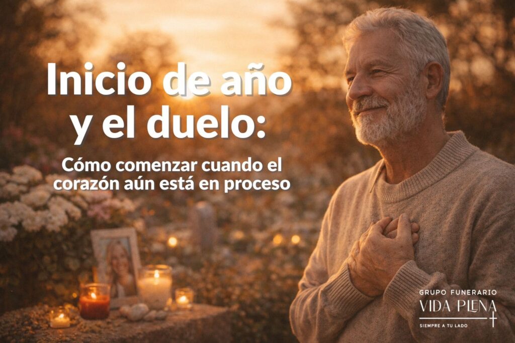 Inicio de año y duelo: cómo comenzar cuando el corazón aún está en proceso