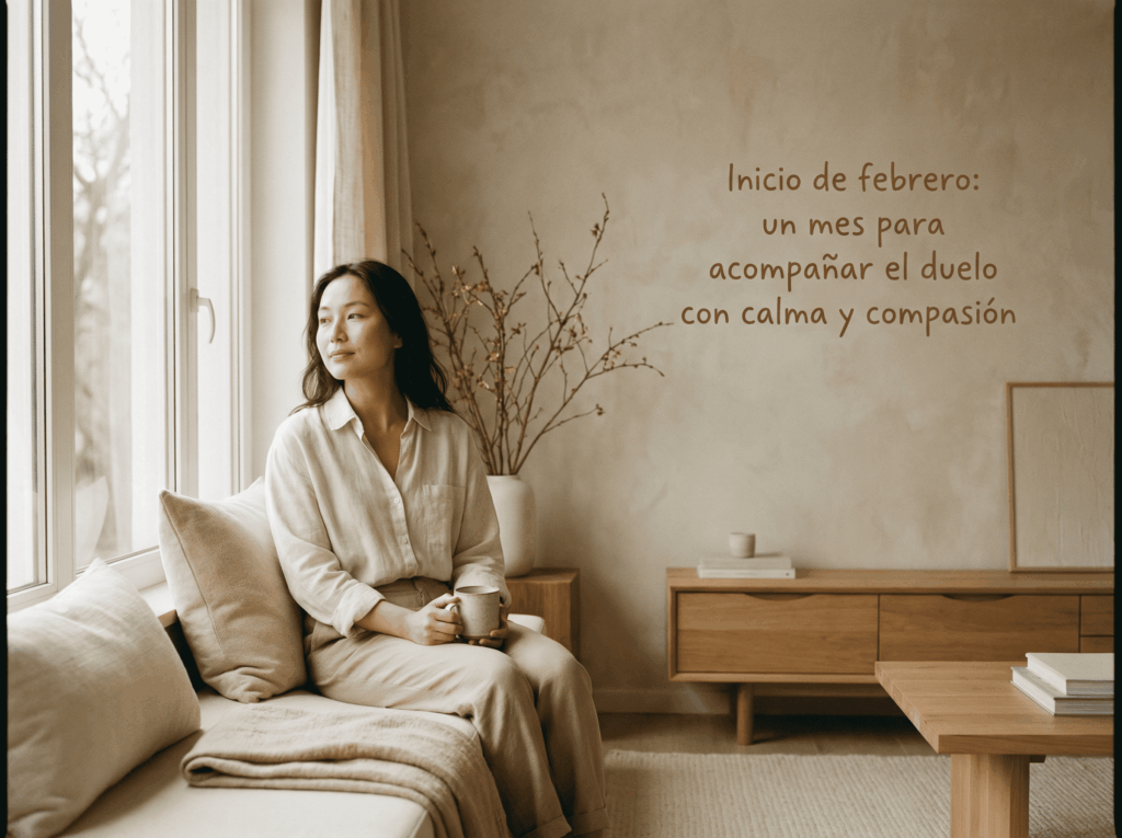 Inicio de febrero: un mes para acompañar el duelo con calma y compasión