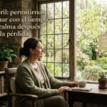 Permitirnos sanar con el tiempo y la calma después de la pérdida
